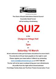 Cllr. Turner's Quiz Night