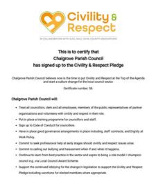 Civility & Respect Pledge